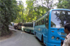 Closure of Shiradi Ghat leads to traffic logjam in Charmady  on day one